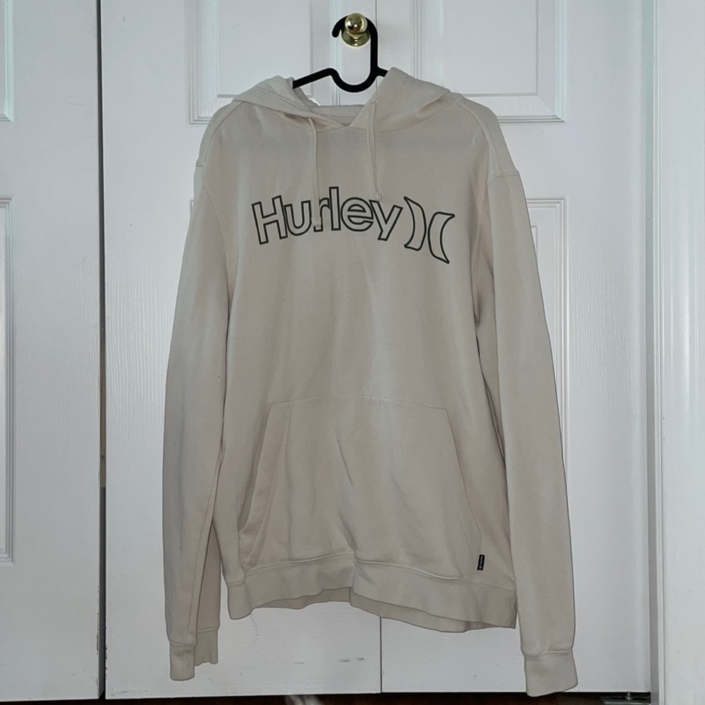 NWOT BEIGE HURLEY HOODIE